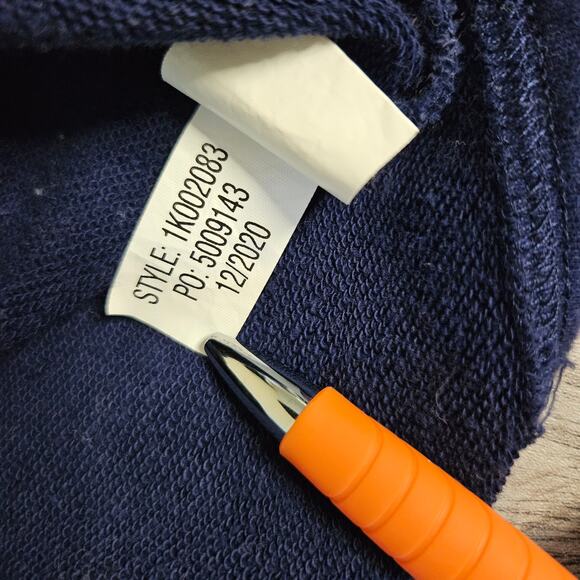 Vineyard Vines Mens S Jacket Active Quarter Zip Cotton Color Block VTG Y2K Whale - Picture 12 of 13